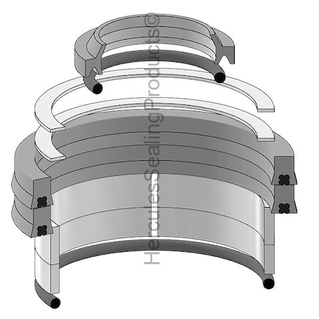Hyster - After Market Parts Hydraulic Cylinder Repair Kit- 3-1/2 X 4 1334570